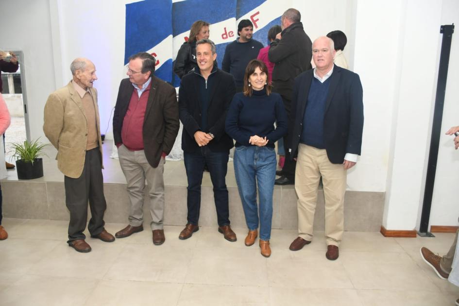 Inauguración de obras en Club Nacional de Football de Pirarajá Inauguración de obras en Club Nacional de Football de Pirarajá