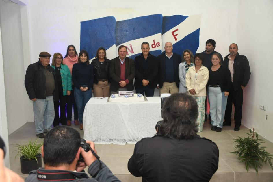 Inauguración de obras en Club Nacional de Football de Pirarajá Inauguración de obras en Club Nacional de Football de Pirarajá