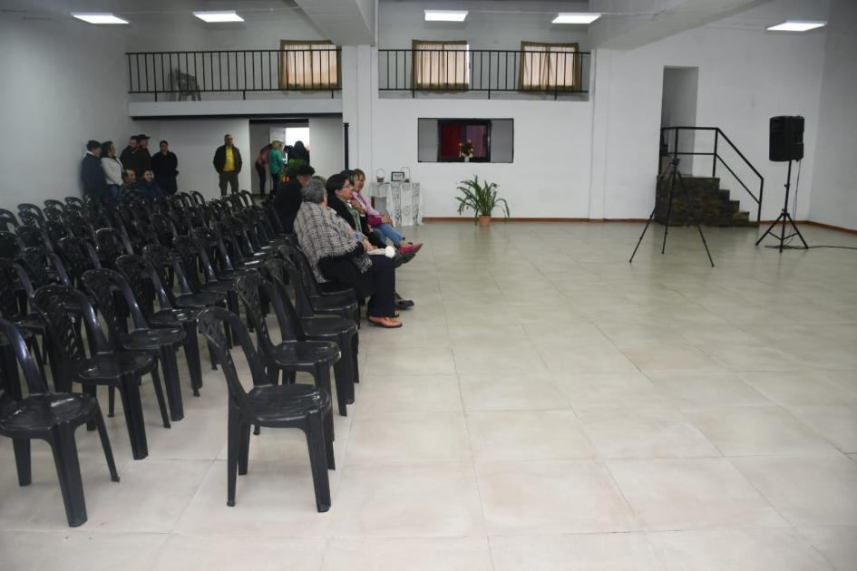 Inauguración de obras en Club Nacional de Football de Pirarajá