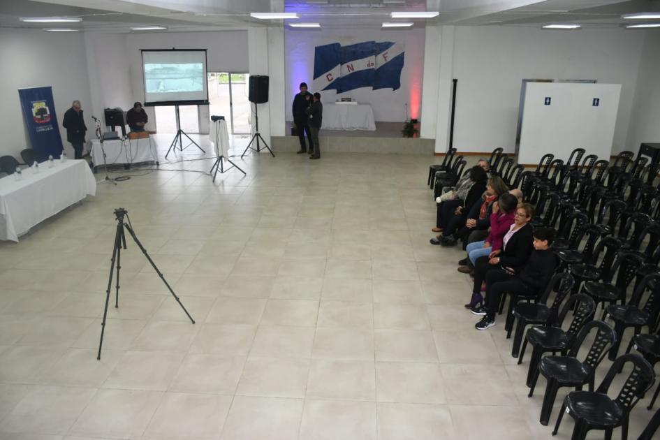 Inauguración de obras en Club Nacional de Football de Pirarajá