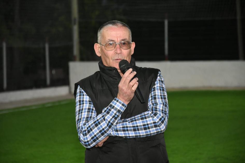 Inauguración de cancha en I.A. El Inca