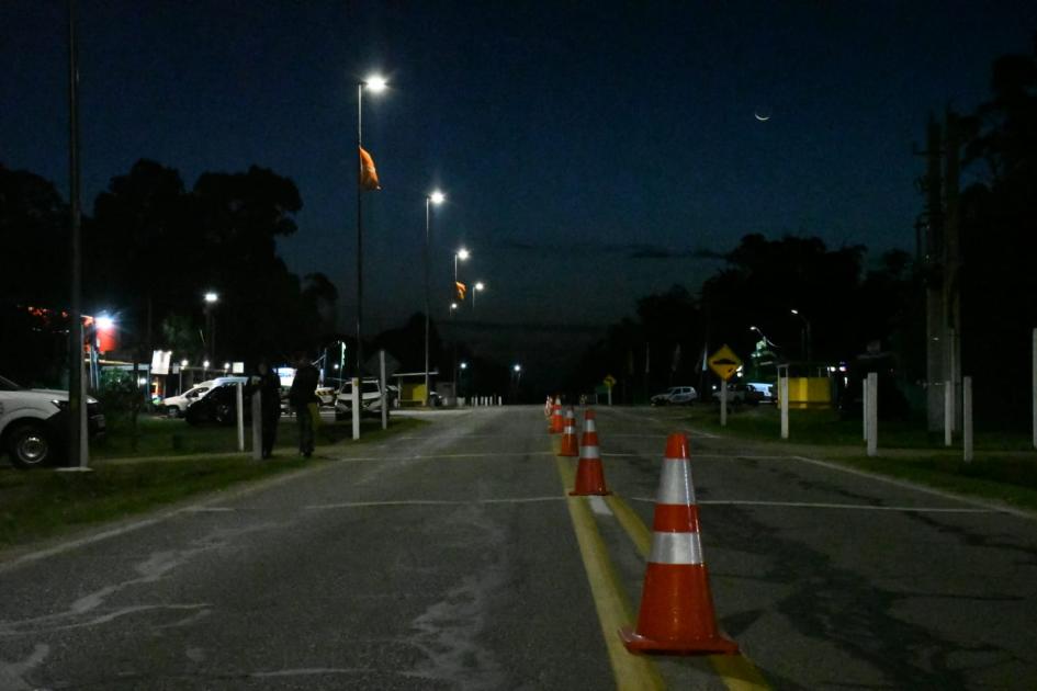 Inauguració de luminaria LED en balnearios de Maldonado