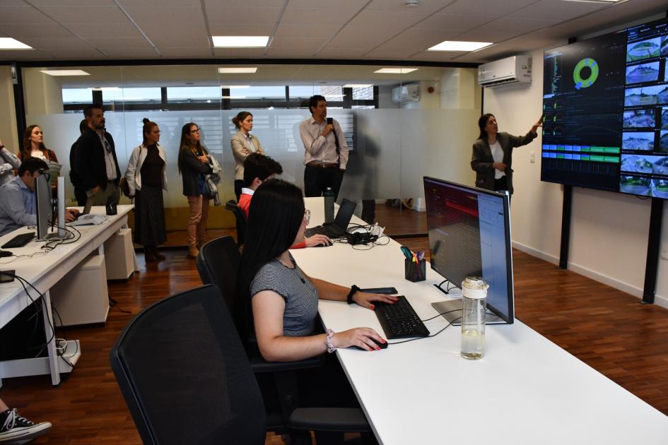 Jornadas técnicas de seguridad vial, visita al CSIT Jornadas técnicas de seguridad vial, visita al CSIT