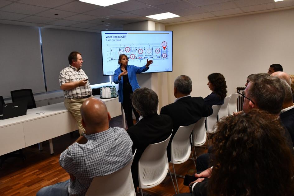 Jornadas técnicas de seguridad vial, visita al CSIT Jornadas técnicas de seguridad vial, visita al CSIT