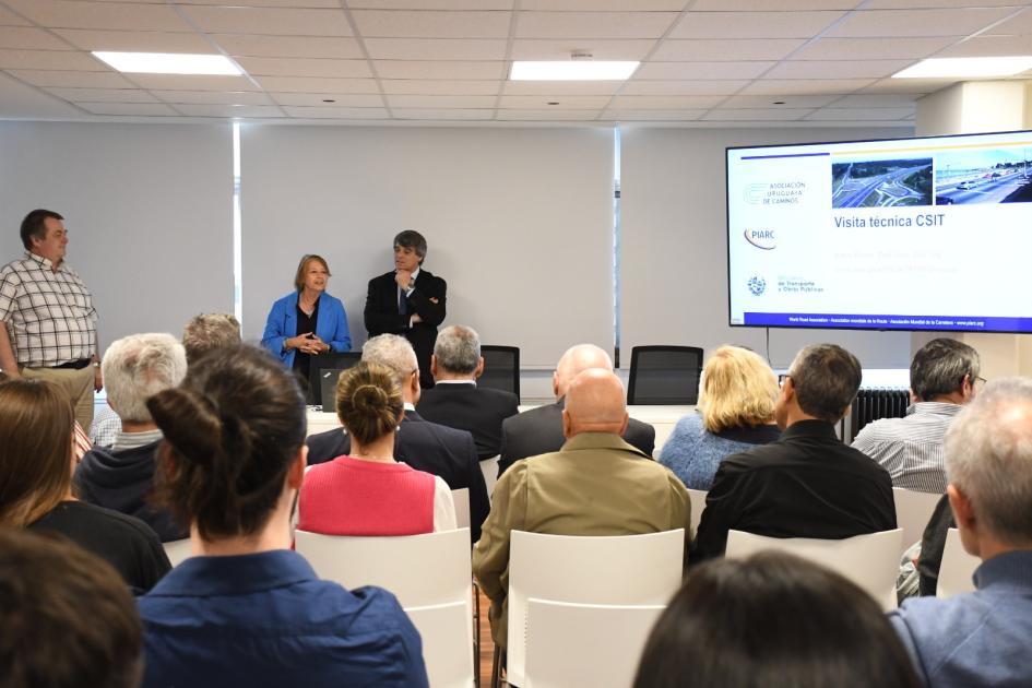 Jornadas técnicas de seguridad vial, visita al CSIT Jornadas técnicas de seguridad vial, visita al CSIT
