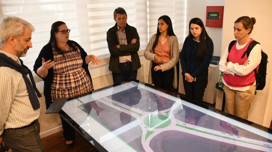 Jornadas técnicas de seguridad vial, visita al CSIT Jornadas técnicas de seguridad vial, visita al CSIT
