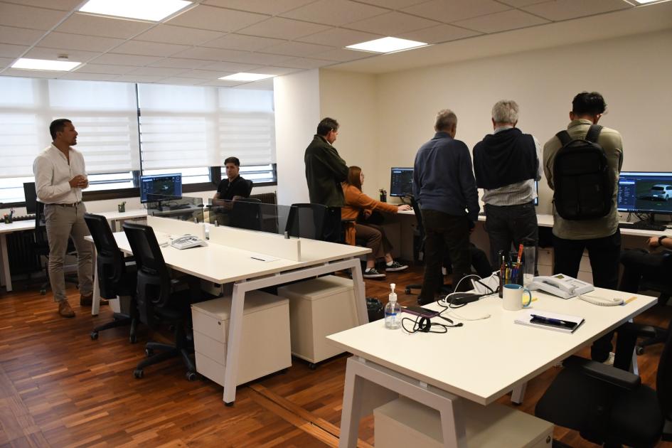 Jornadas técnicas de seguridad vial, visita al CSIT Jornadas técnicas de seguridad vial, visita al CSIT