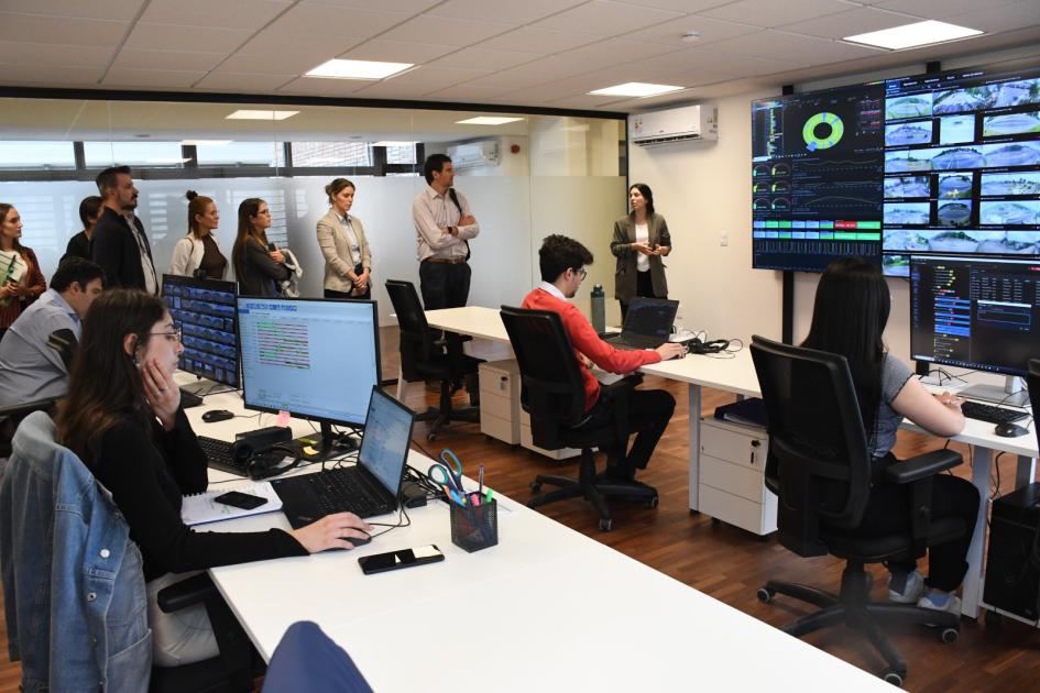 Jornadas técnicas de seguridad vial, visita al CSIT Jornadas técnicas de seguridad vial, visita al CSIT