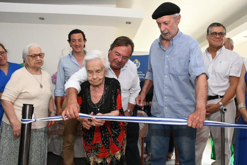 Inauguración de obras en el Hogar de Ancianos