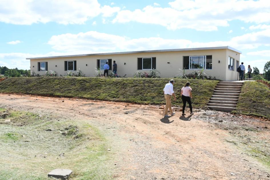 Inauguración de obras en el Hogar de Ancianos