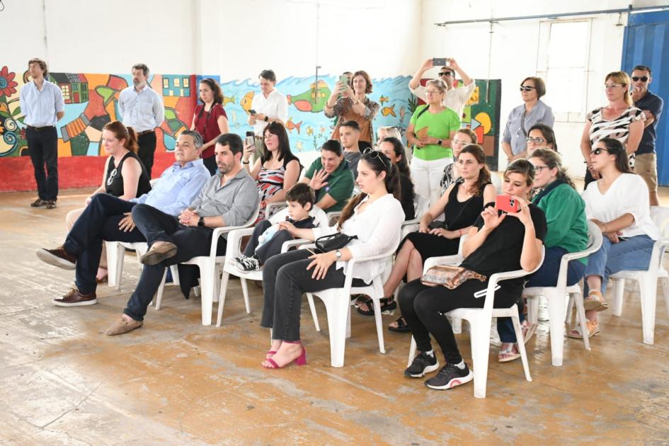 Firma de convenio social en Colegio San José, en San Jacinto