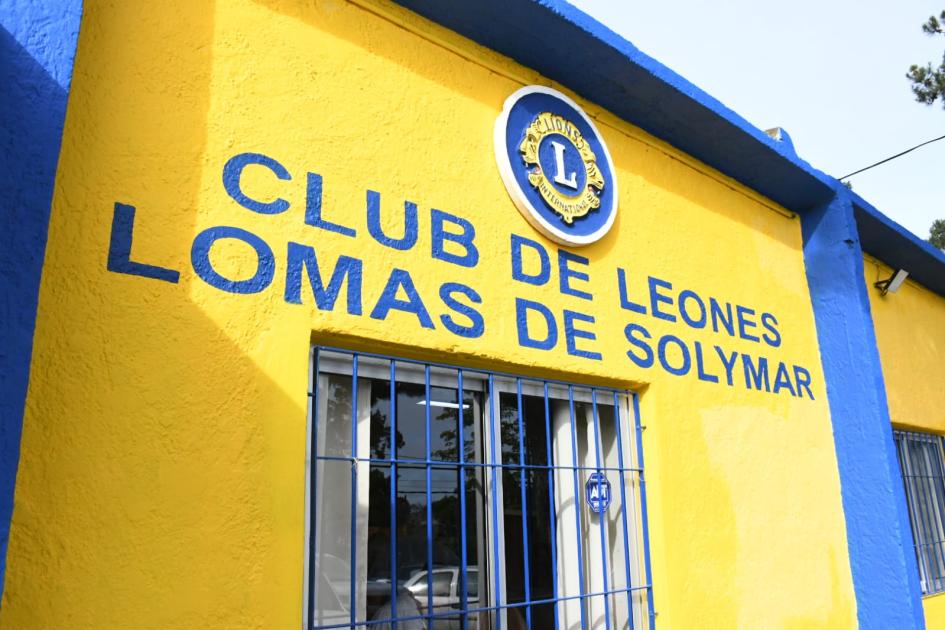 Inauguración de obras sociales en Club de Leones de Solymar