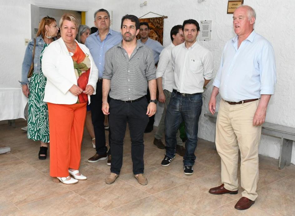 Inauguración de obras sociales en Club de Leones de Solymar