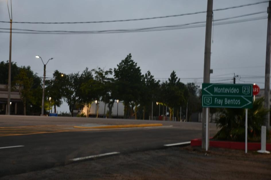 Inauguración de obras viales en Ismael Cortinas