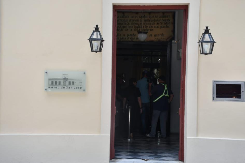 Inauguración de obras en el Museo de San José Inauguración de obras en el Museo de San José