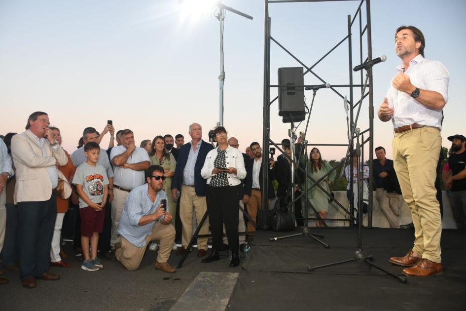 Inauguración de bypass en San José de Mayo Inauguración de bypass en San José de Mayo