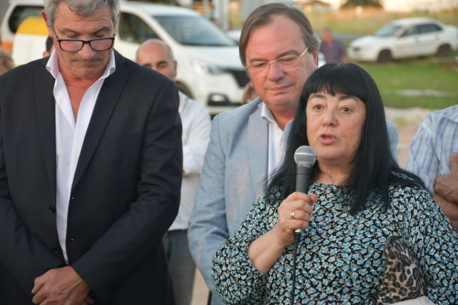 Inauguración de luminarias en Canelones