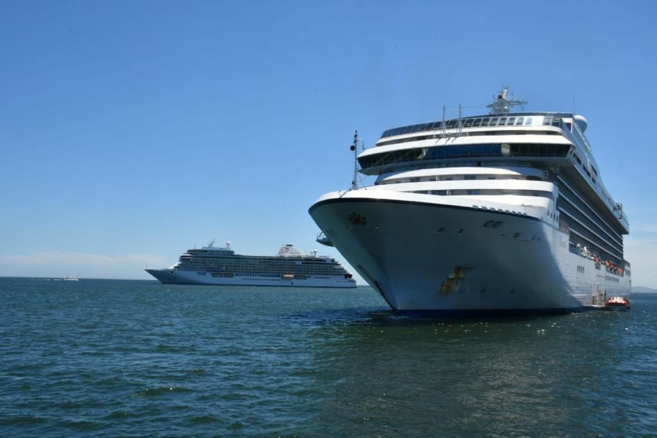 Inicio de temporada de cruceros en Punta del Este Inicio de temporada de cruceros en Punta del Este