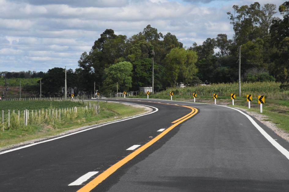 Inauguración de rehabilitación de ruta 23, La Casilla