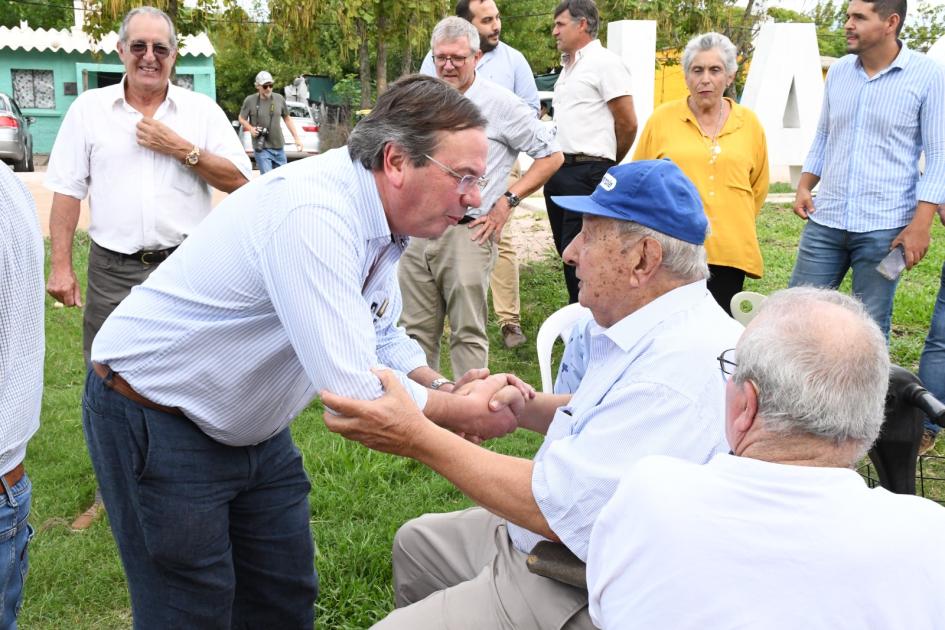 Inauguración de rehabilitación de ruta 23, La Casilla