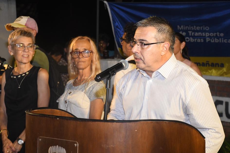 Inauguración de luminarias en Trinidad Inauguración de luminarias en Trinidad