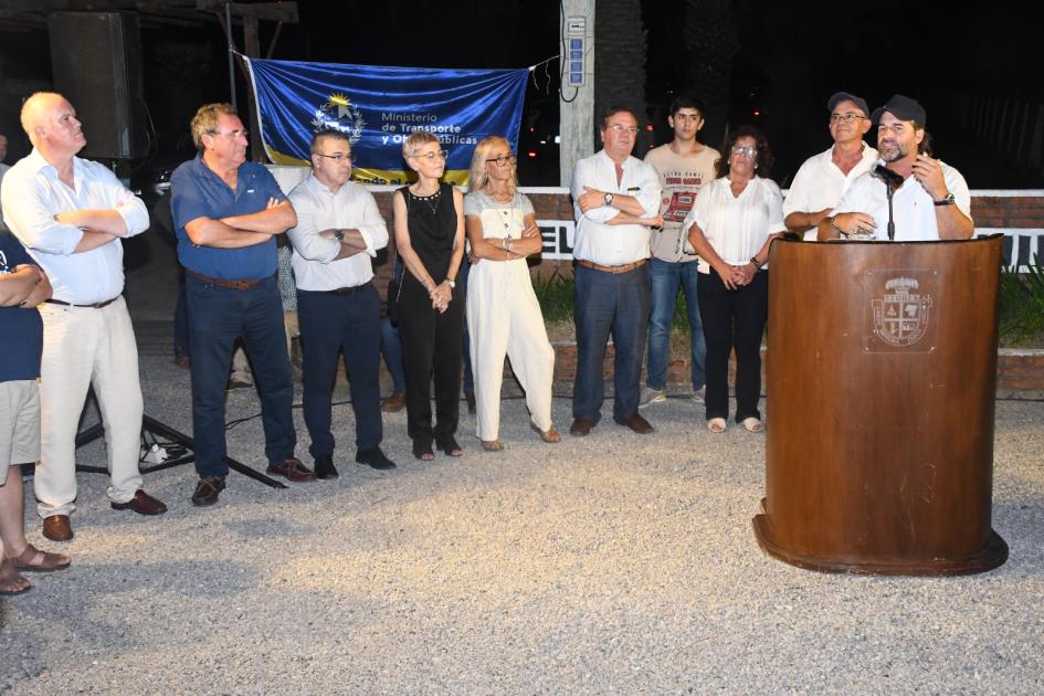 Inauguración de luminarias en Trinidad