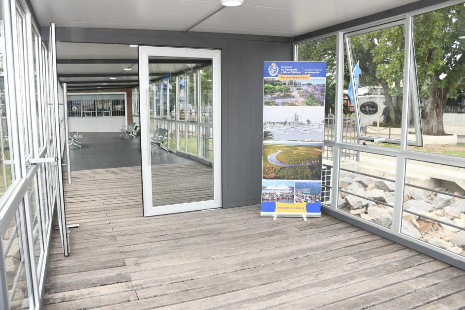 Inauguración terminal de pasajeros en puerto Nueva Palmira