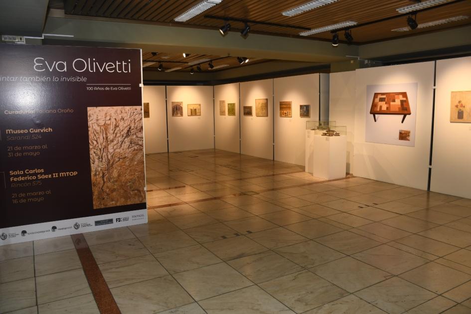 Muestras de arte de Linda Kohen y Eva Olivetti