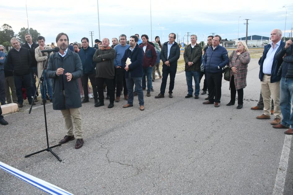  Inauguración obras en ruta 81