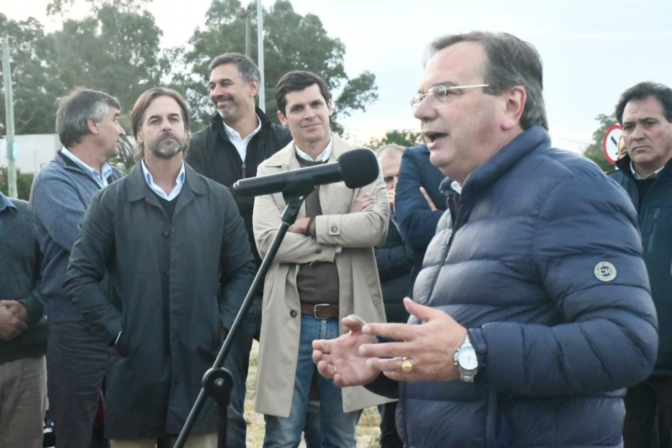 Inauguración obras en ruta 81 Inauguración obras en ruta 81