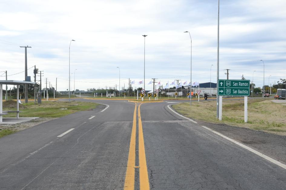  Inauguración obras en ruta 81