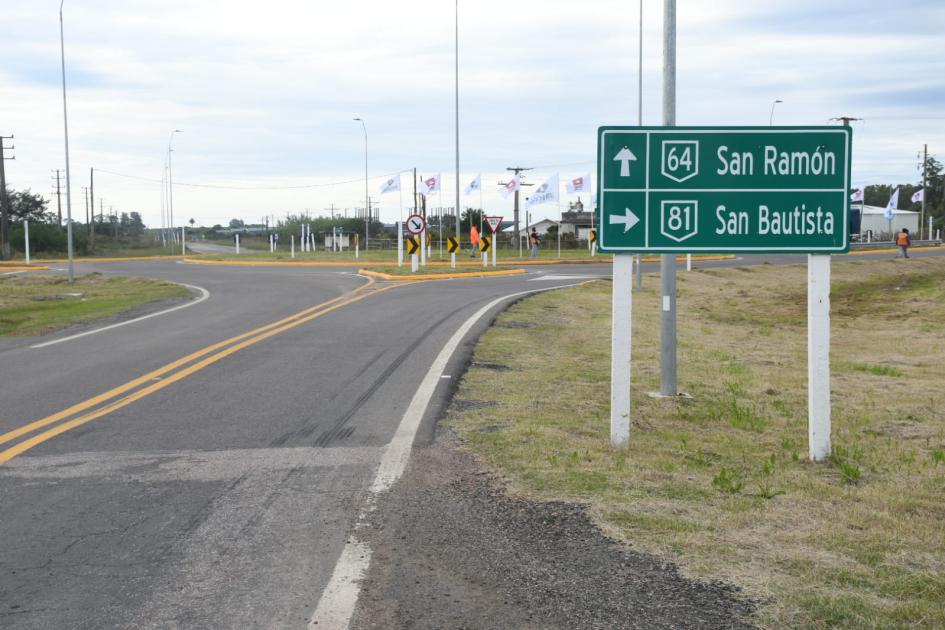  Inauguración obras en ruta 81