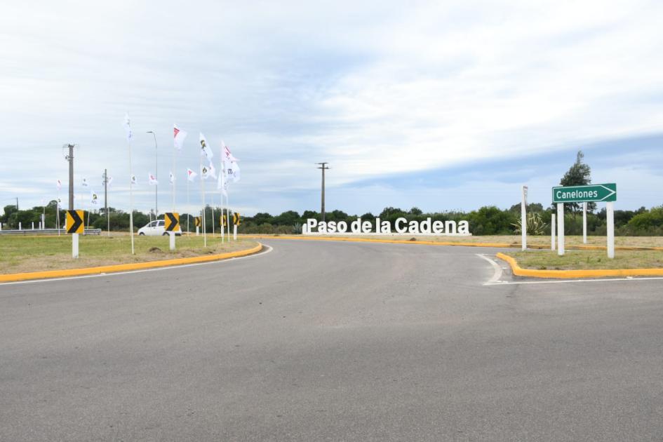 Inauguración obras en ruta 81 Inauguración obras en ruta 81
