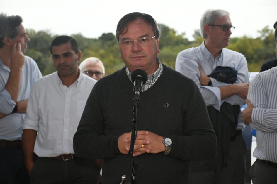 Inauguración de puente Paso del Gordo