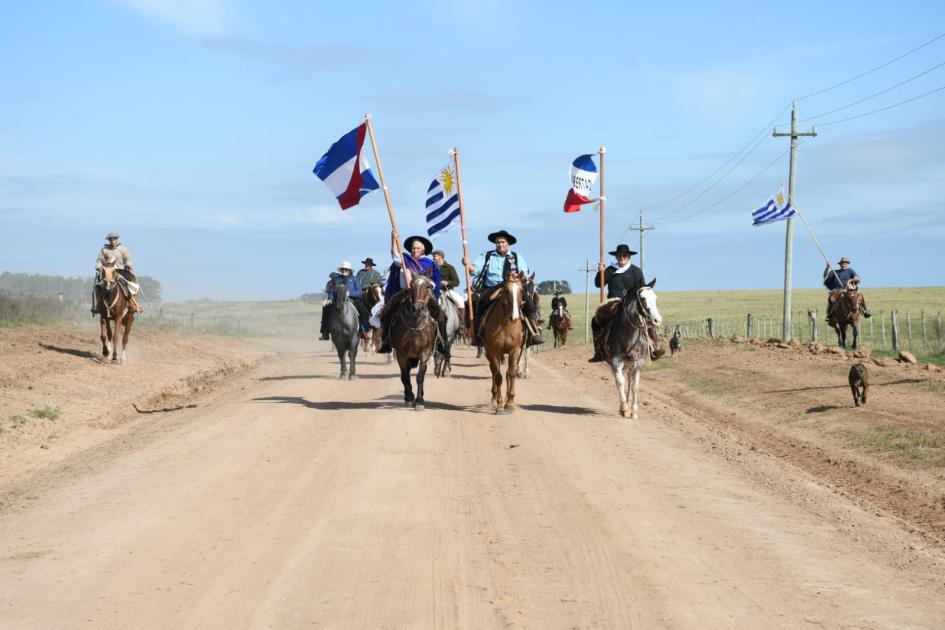 Inauguración de puente Paso del Gordo