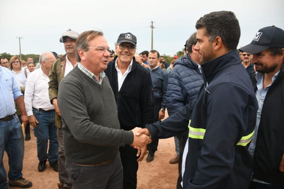 Inauguración de puente Paso del Gordo