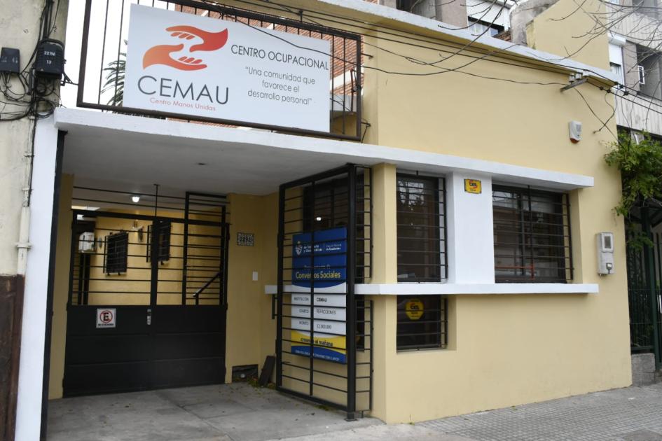 Inauguración de obras sociales en CEMAU Inauguración de obras sociales en CEMAU