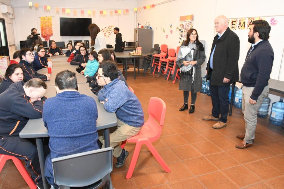 Inauguración de obras sociales en CEMAU Inauguración de obras sociales en CEMAU