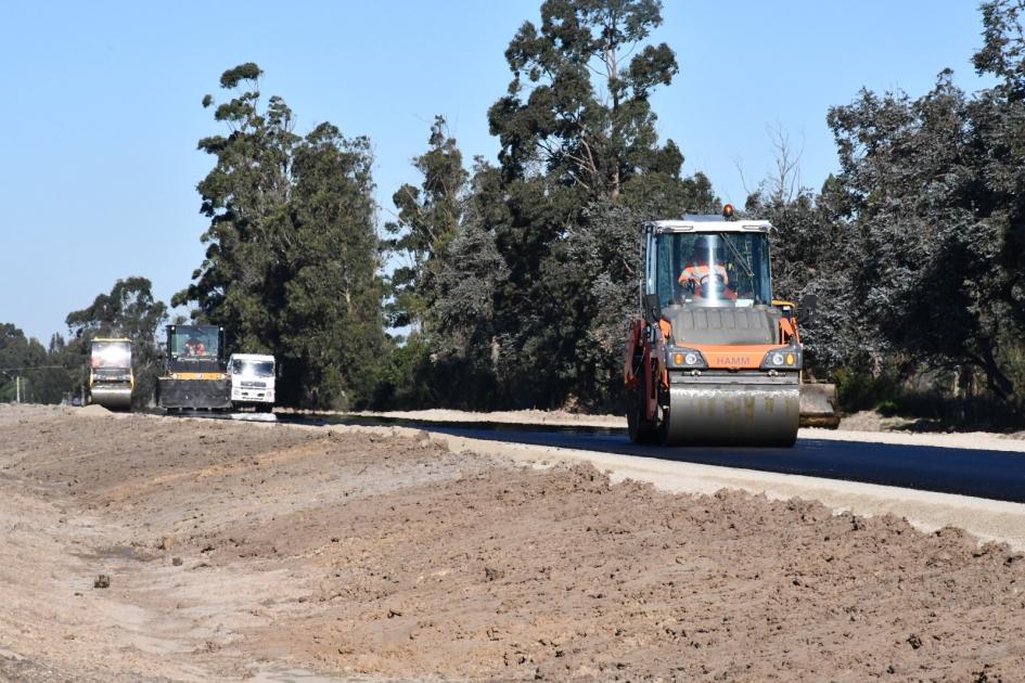 Recorrida por obras de doble vía en ruta 9 Recorrida por obras de doble vía en ruta 9