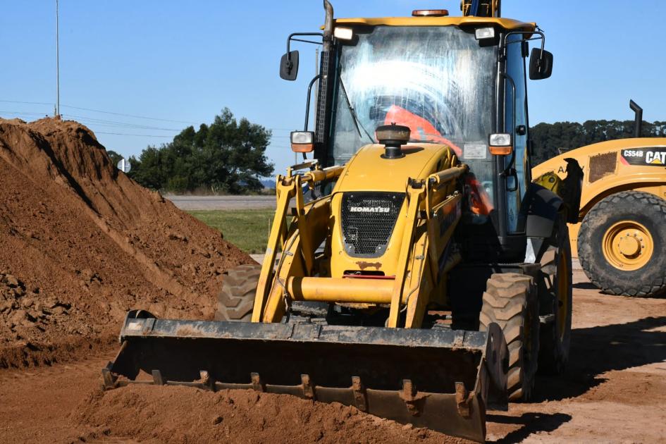Recorrida por obras en rutas de Rocha y Maldonado Recorrida por obras en rutas de Rocha y Maldonado