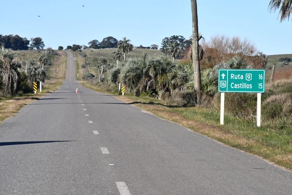 Recorrida por obras en rutas de Rocha y Maldonado Recorrida por obras en rutas de Rocha y Maldonado