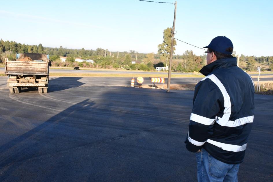 Obras viales en rutas 8 y 9 Obras viales en rutas 8 y 9
