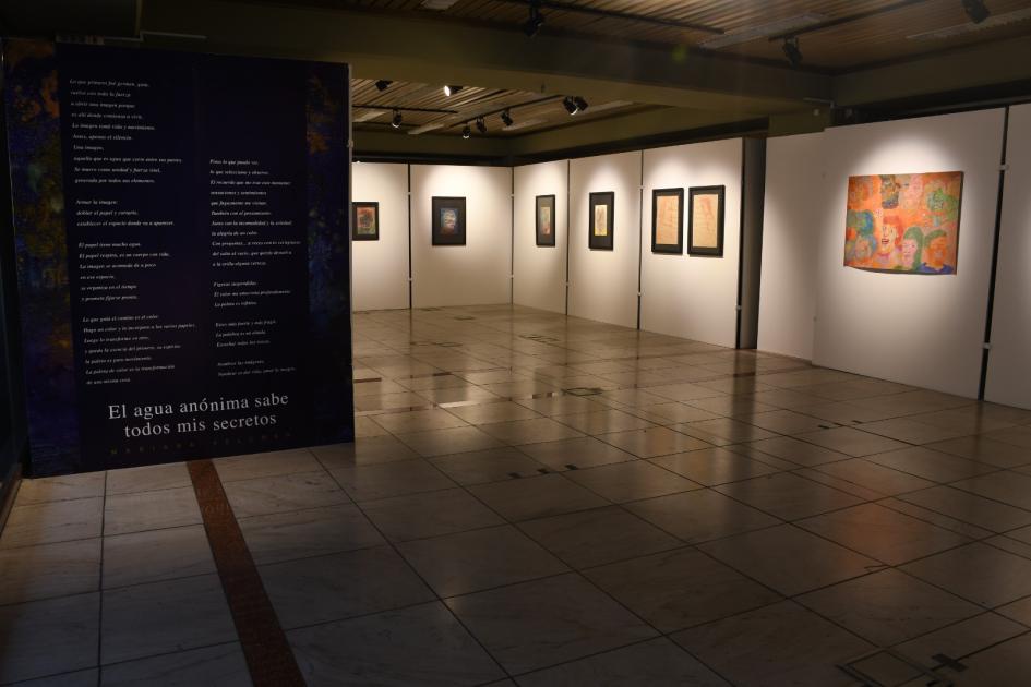 Muestra de pintura y libros de artista: "El agua anónima sabe todos mis secretos" Muestra de pintura y libros de artista: "El agua anónima sabe todos mis secretos"