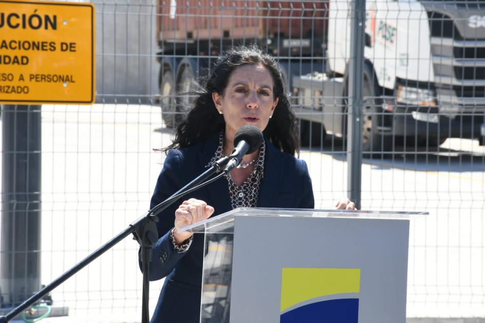 Inauguración de escáneres en puerto de Montevideo Inauguración de escáneres en puerto de Montevideo