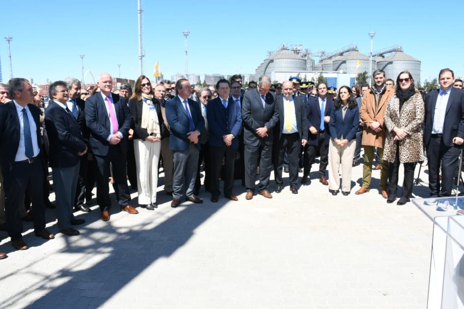 Inauguración de escáneres en puerto de Montevideo Inauguración de escáneres en puerto de Montevideo
