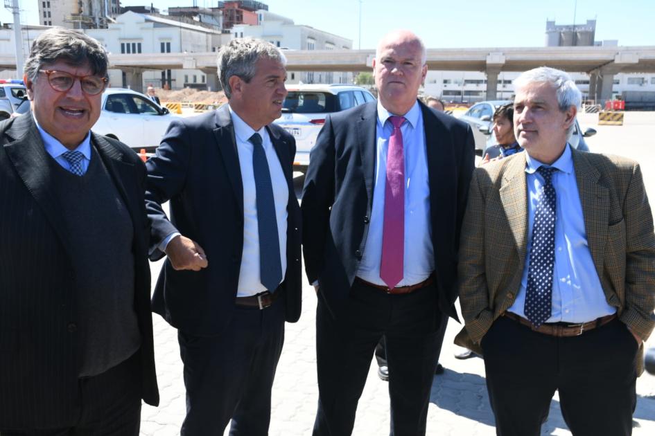 Inauguración de escáneres en puerto de Montevideo Inauguración de escáneres en puerto de Montevideo