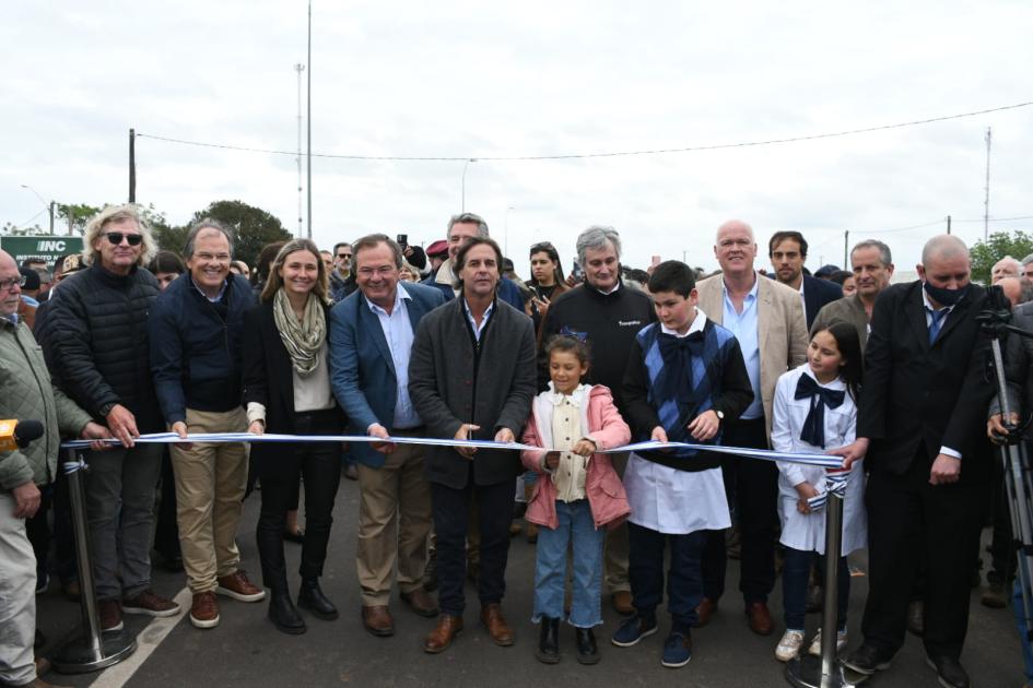 Inauguración de obras en ruta 30 Inauguración de obras en ruta 30