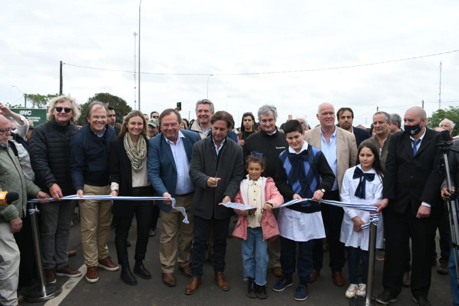 Inauguración de obras en ruta 30 Inauguración de obras en ruta 30