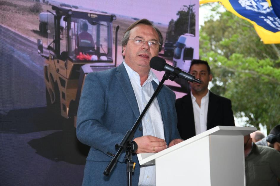 Inauguración de obras en ruta 30 Inauguración de obras en ruta 30