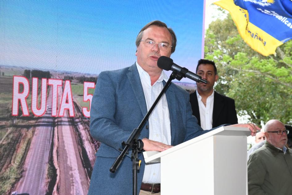 Inauguración de obras en ruta 30 Inauguración de obras en ruta 30